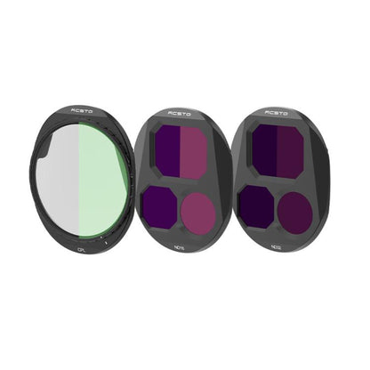 Filtro de lente RCSTQ, estilo: CPL+ND16+ND32 para DJI Mavic 4 Pro