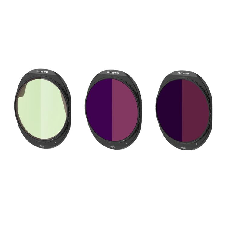 Filtro de lente RCSTQ, estilo: CPL+ND16/PL+ND32/PL para DJI Mavic 4 Pro