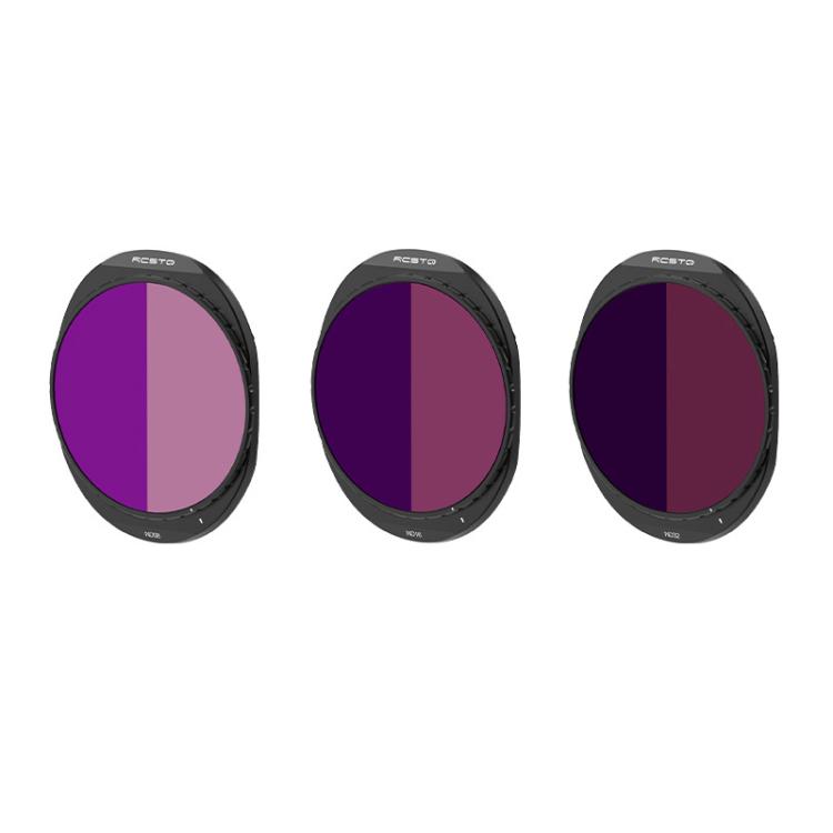 Filtro de lente RCSTQ, estilo: ND8/PL+ND16/PL+ND32/PL para DJI Mavic 4 Pro