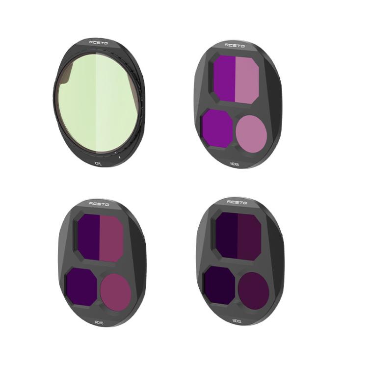 Filtro de lente RCSTQ, estilo: CPL+ND8+ND16+ND32 para DJI Mavic 4 Pro