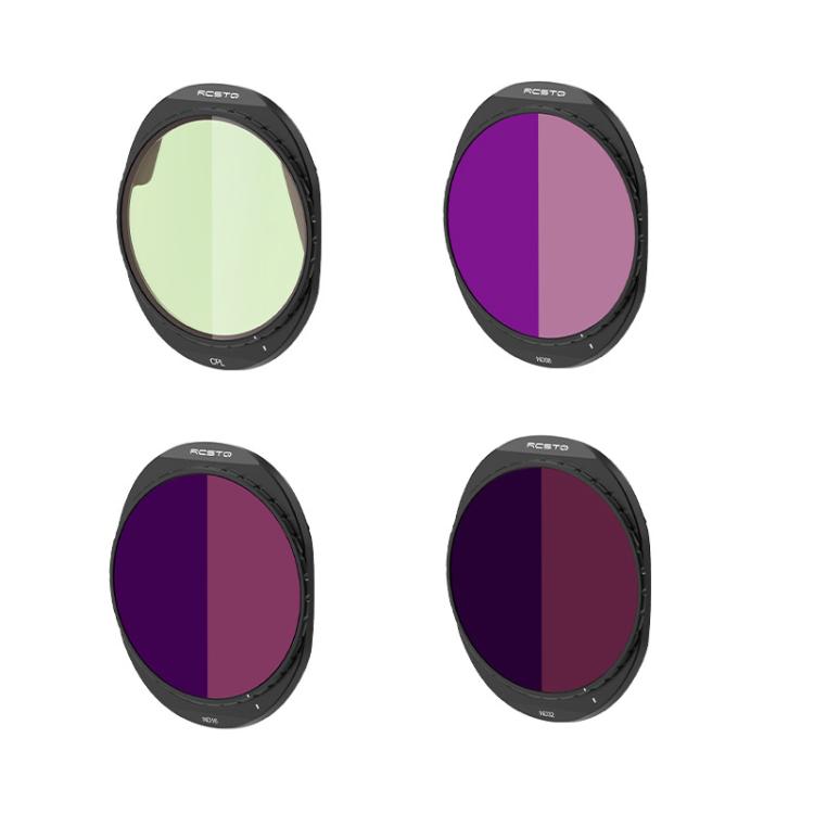Filtro de lente RCSTQ, estilo: CPL+ND8/PL+ND16/PL+ND32/PL para DJI Mavic 4 Pro