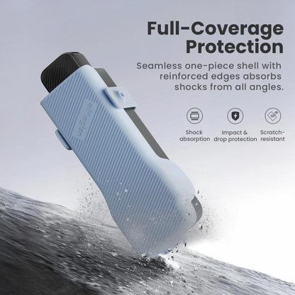 Estuche protector aMagisn para cámara con 4 ranuras para filtros magnéticos para DJI Osmo Pocket 3 (azul) — imagen 4