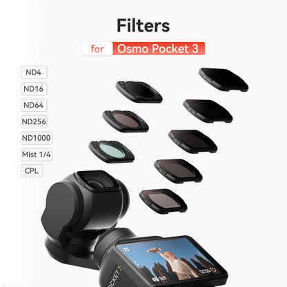 Filtros de lente de cámara con filtro magnético ajustable aMagisn para DJI Osmo Pocket 3 — imagen 2