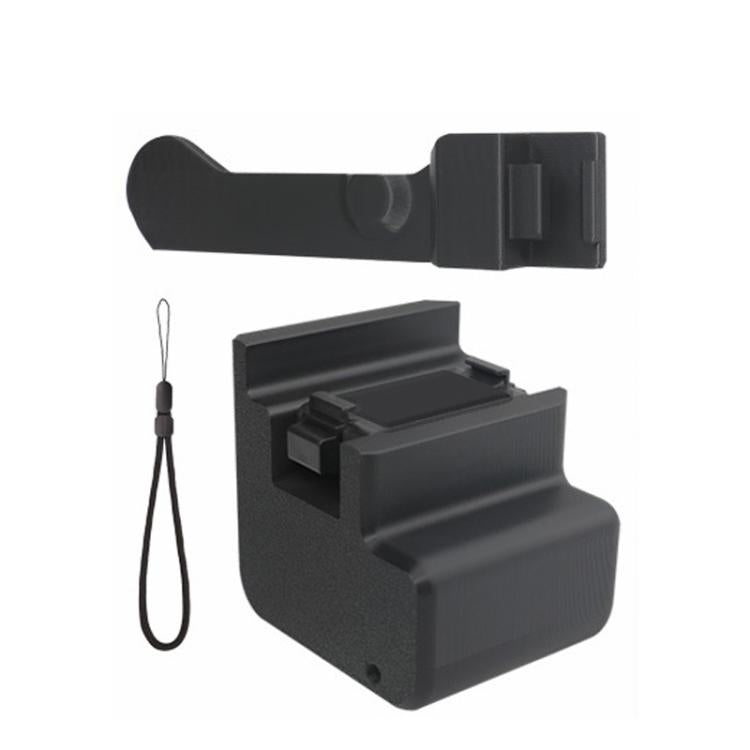 Empuñadura magnética para vlogs callejeros para DJI Osmo Action 5 (negra)