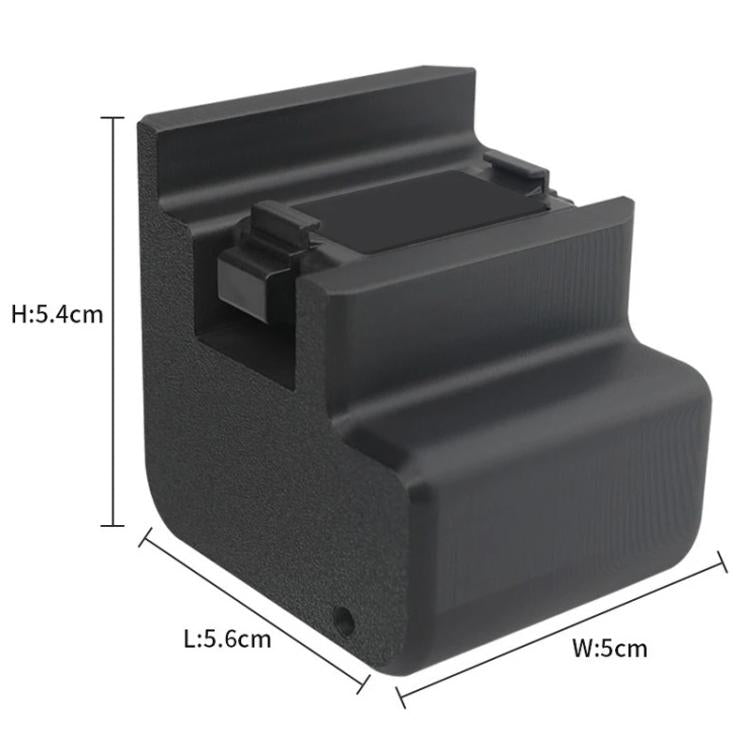 Empuñadura magnética para vlogs callejeros para DJI Osmo Action 5 (negra) — imagen 9