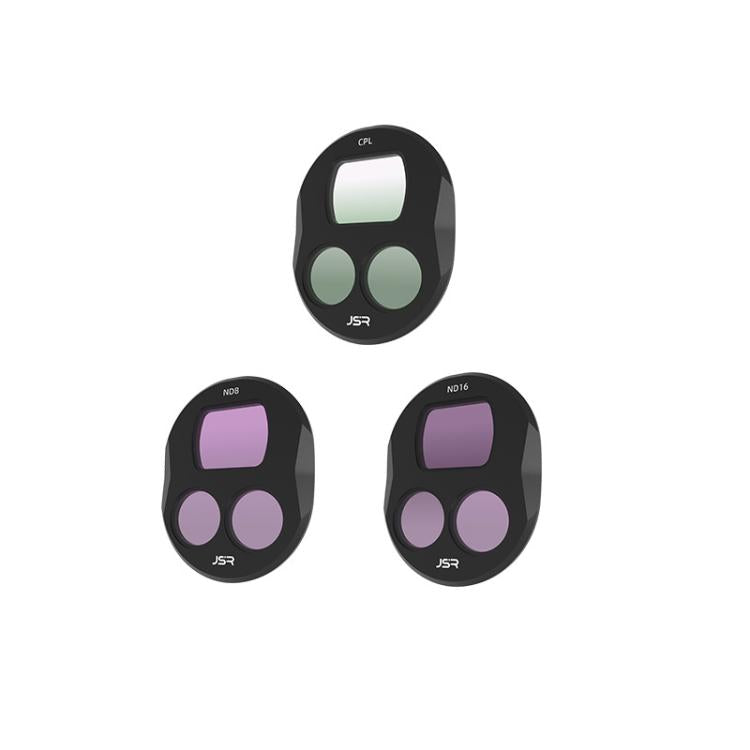 Lente Protector de con filtro JSR, estilo: CPL+ND8+ND16 para DJI Mavic 4 Pro