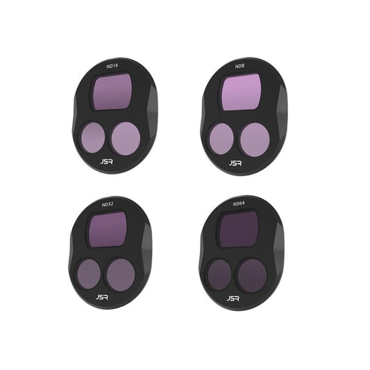 Lente Protector de con filtro JSR, estilo: ND8+ND16+ND32+ND64 para DJI Mavic 4 Pro