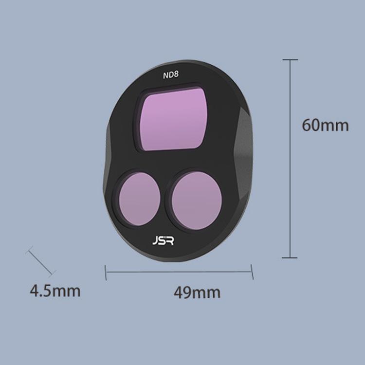 Lente Protector de con filtro JSR, estilo: ND64PL para DJI Mavic 4 Pro — imagen 3