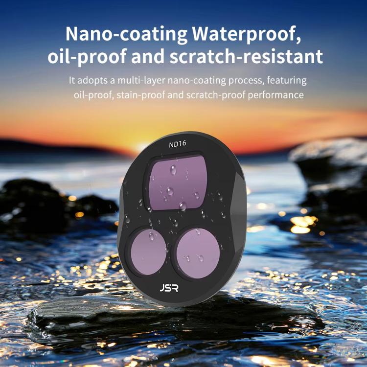 Lente Protector de con filtro JSR, estilo: ND8PL para DJI Mavic 4 Pro — imagen 4