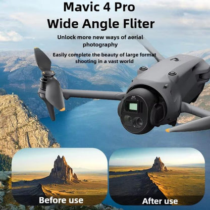 Lentes Accesorios para aéreas gran angular JSR, estilo: WIDE+ND32+ND64+ND1000 para DJI Mavic 4 Pro — imagen 2