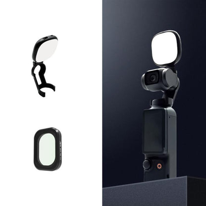 Marco Luz de relleno de cabeza con fijo JSR para DJI Osmo Pocket 3