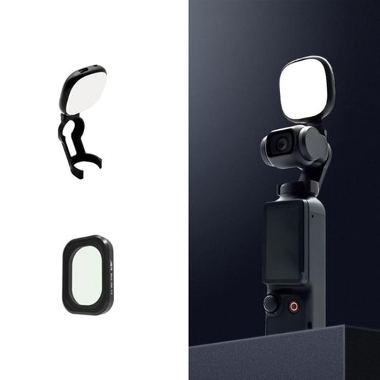 Marco Luz de relleno de cabeza con fijo JSR para DJI Osmo Pocket 3