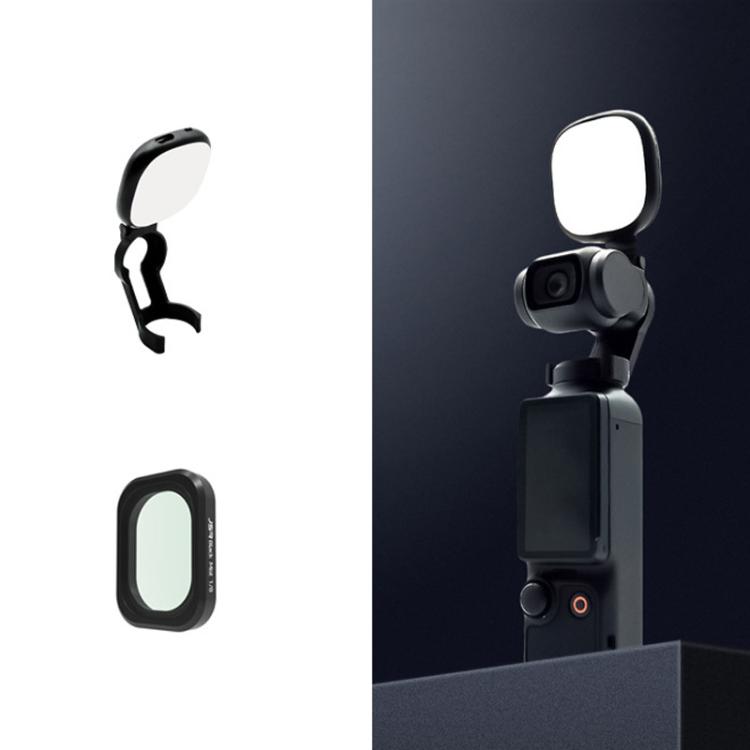 Marco Luz de relleno de cabeza con fijo JSR para DJI Osmo Pocket 3