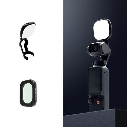 Marco Luz de relleno de cabeza con fijo JSR para DJI Osmo Pocket 3