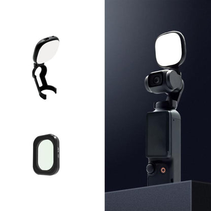Marco Luz de relleno de cabeza con fijo JSR para DJI Osmo Pocket 3