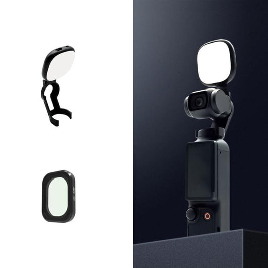 Marco Luz de relleno de cabeza con fijo JSR para DJI Osmo Pocket 3