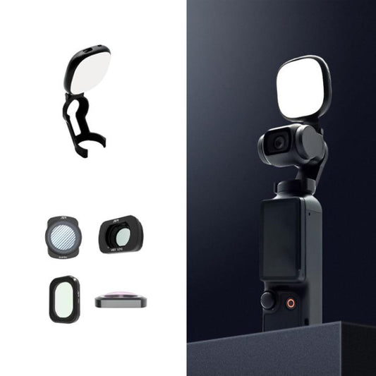 Marco Luz de relleno de cabeza con fijo JSR para DJI Osmo Pocket 3