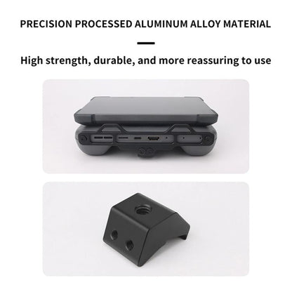 Soporte de montaje para trípode de aleación de aluminio de 1/4 de pulgada (negro) — imagen 3