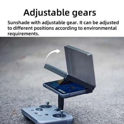 Parasol CYNOVA ajustable con protección antirreflejos y posicionamiento multiángulo para el controlador RC Pro 2 (negro) — i…