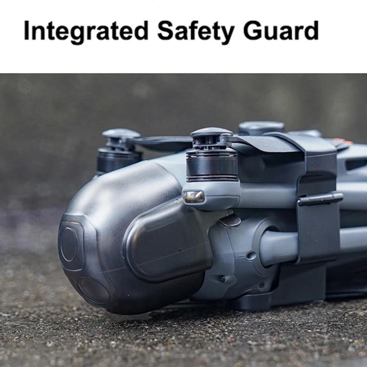Cubierta protectora para lente de cardán CYNOVA para DJI Mavic 4 Pro (negro transparente) — imagen 4