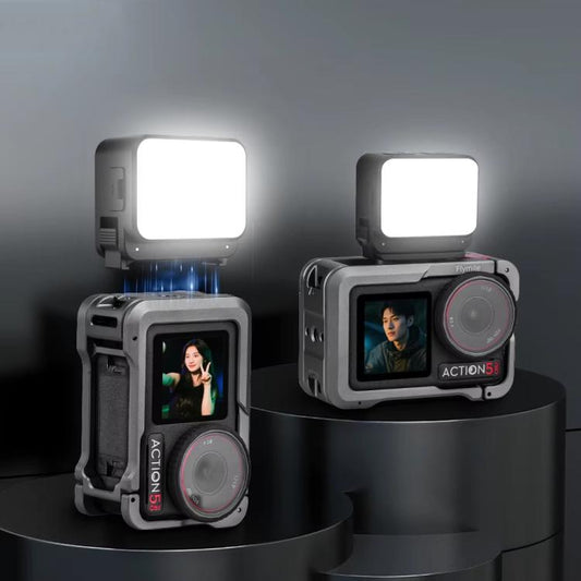 Luz de relleno magnética Flymile de 20 LED, recargable, ajustable (negro) — imagen 2