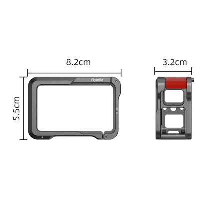 Jaula de cámara Flymile de aleación de aluminio con marco protector de metal (color metalizado) — imagen 14