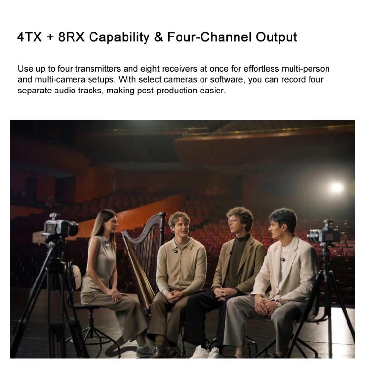 Original para DJI Mic 3 (2 TX + 1 RX + estuche de carga) — imagen 3
