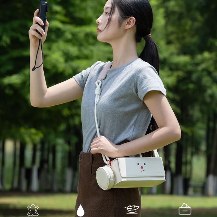 Bolsa de hombro para trípode de bolsillo mediano Cwatcun D195 (blanco) — imagen 2