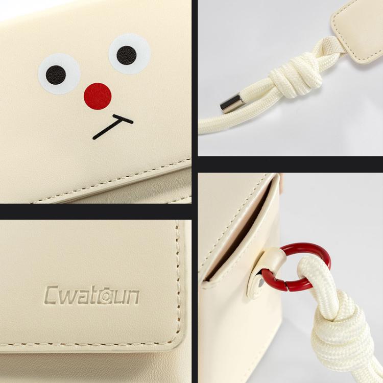 Bolsa de hombro para trípode de bolsillo mediano Cwatcun D195 (blanco) — imagen 11