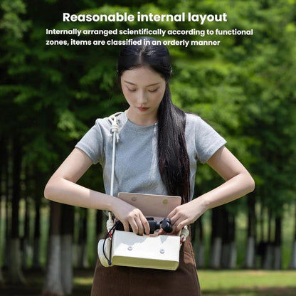 Bolsa de hombro para trípode de bolsillo mediano Cwatcun D195 (blanco) — imagen 13