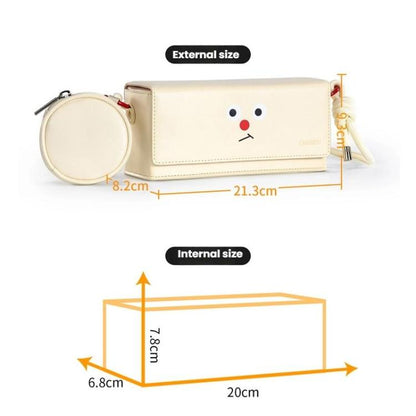 Bolsa de hombro para trípode de bolsillo mediano Cwatcun D195 (blanco) — imagen 3