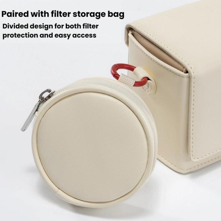 Bolsa de hombro para trípode de bolsillo mediano Cwatcun D195 (blanco) — imagen 10