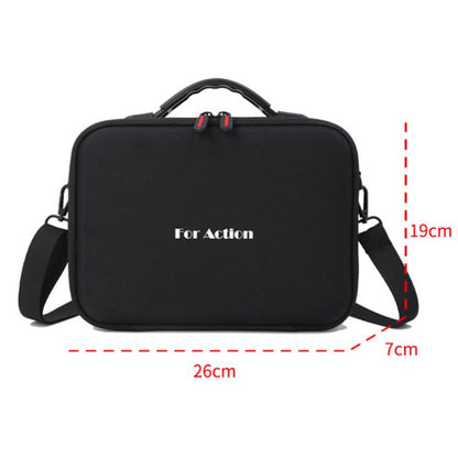 Estuche de transporte, kit todo en uno, resistente, para hombro y mano (gris) — imagen 7