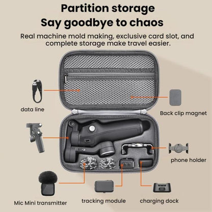 Bolsa de almacenamiento portátil para DJI Osmo Mobile 7 (gris) — imagen 7