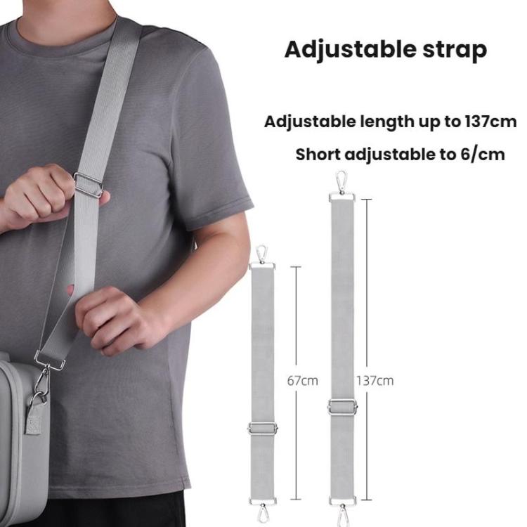 Bolsa de almacenamiento BRDRC - para accesorios de control remoto para DJI Mini 4 Pro (gris) — imagen 6