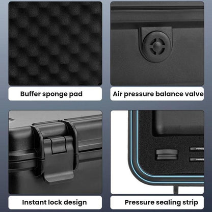 Estuche de transporte de seguridad portátil para DJI Osmo Pocket 3 (negro) — imagen 8