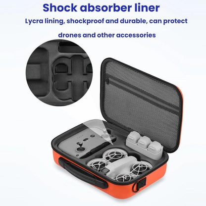 Bolsa de almacenamiento protectora para dron de mano BRDRC para DJI Neo (naranja) — imagen 3