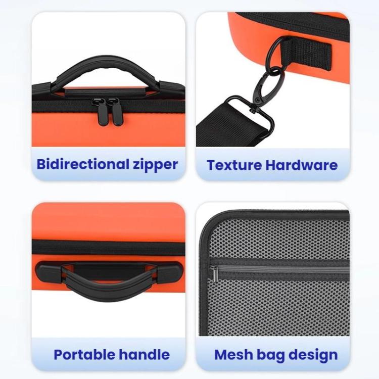 Bolsa de almacenamiento protectora para dron de mano BRDRC para DJI Neo (naranja) — imagen 5