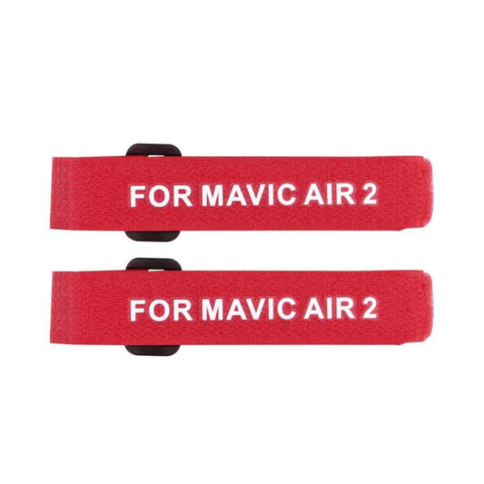 Correas para hélices de dron BRDRC para DJI Mavic Air 2 (rojas)