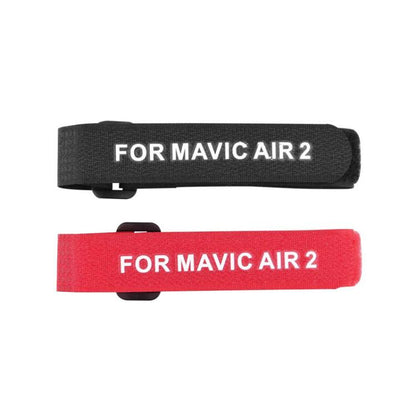 Correas para hélices de dron BRDRC para DJI Mavic Air 2 (rojas y negras)