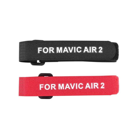 Correas para hélices de dron BRDRC para DJI Mavic Air 2 (rojas y negras)