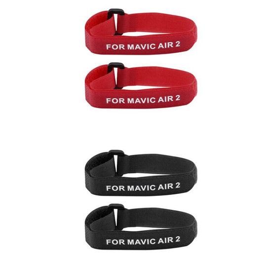 Correas para hélices de dron BRDRC para DJI Mavic Air 2 (rojas y negras) — imagen 2
