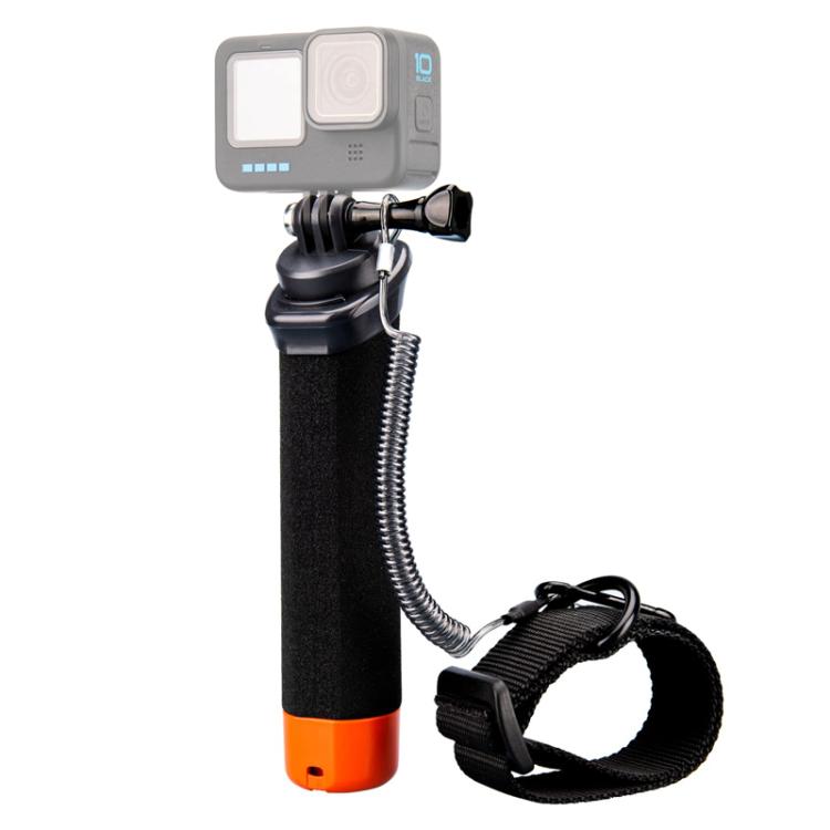 Empuñadura flotante para cámara de acción GoPro/ /Insta360, resistente al agua y con cable de acero antipérdida para DJI Osm…