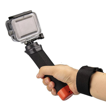 Empuñadura flotante para cámara de acción GoPro/ /Insta360, resistente al agua y con cable de acero antipérdida para DJI Osm…