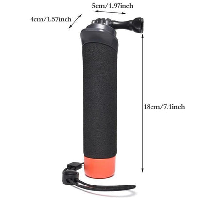 Empuñadura flotante para cámara de acción GoPro/ /Insta360, resistente al agua y con cable de acero antipérdida para DJI Osm…