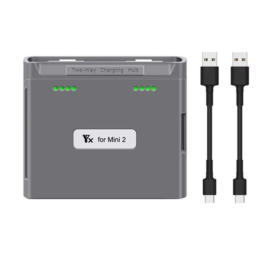 Batería Cargador de bidireccional para DJI Mavic Mini / Mini 4K / Mini 2 SE (gris) para DJI DJI Mavic Mini, DJI Mini 4K, DJI…