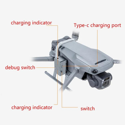 Lanzador recargable YX, carga de 500 g para DJI Mavic 3 (gris) — imagen 5