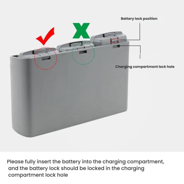 Batería de 3 Cargador de vías con pantalla a color (gris) para DJI Mavic Mini / Mini 4K / Mini 2 SE y más para DJI DJI Mavic…