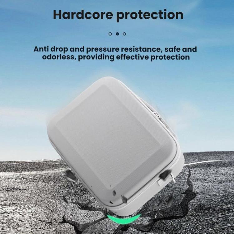 Bolsa de almacenamiento protectora para accesorios de dron portátil BRDRC para DJI Neo (gris) — imagen 4