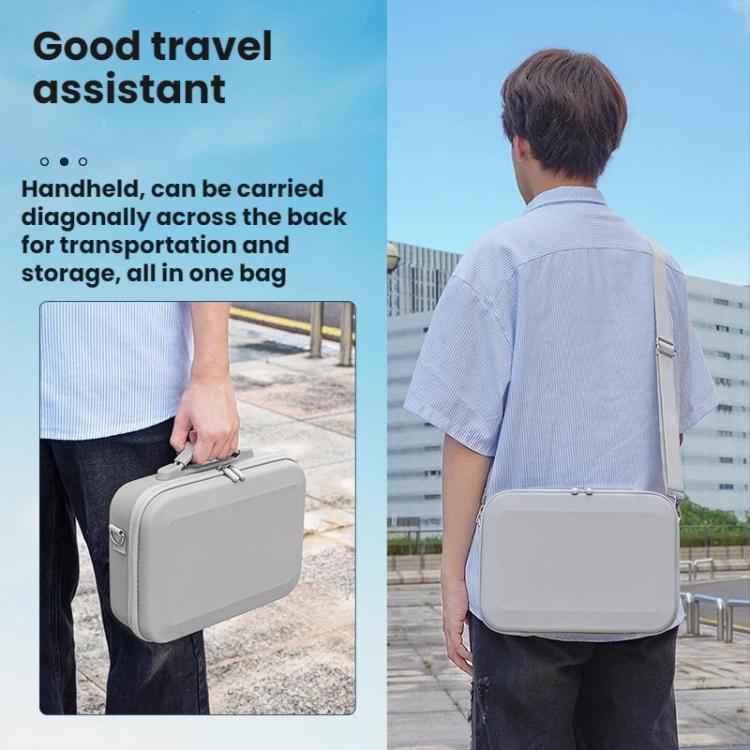 Bolsa de almacenamiento protectora para accesorios de dron portátil BRDRC para DJI Neo (gris) — imagen 8